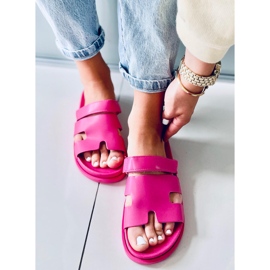 Tawny Peach tofflor för kvinnor rosa 2