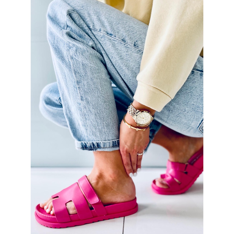 Tawny Peach tofflor för kvinnor rosa 1