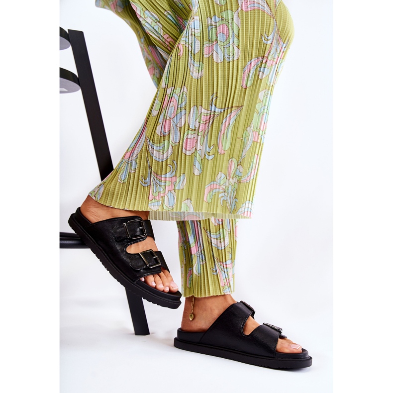 PJ1 Klassiska svarta tofflor för damer Weston 1