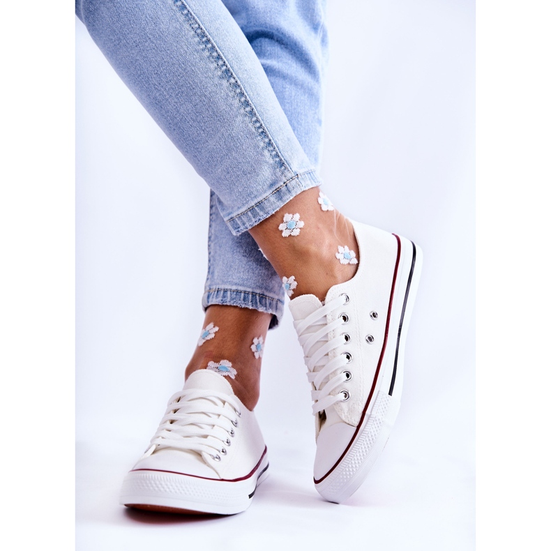 PJ1 Klassiska Sneakers dam Vita Be Mine 1