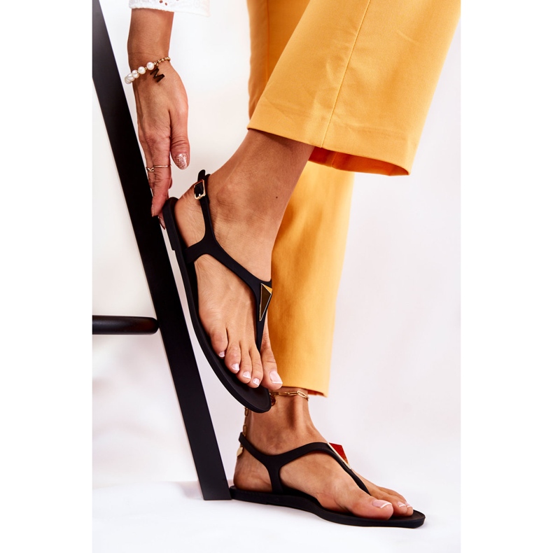 PH1 Svarta Stormsandaler för kvinnor 1