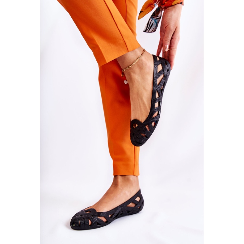 PH1 Svarta gummiballerinas Indila dam 1