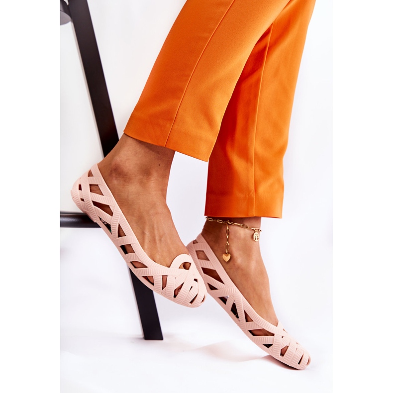 PH1 Naken Indila gummiballerinor för kvinnor beige 2