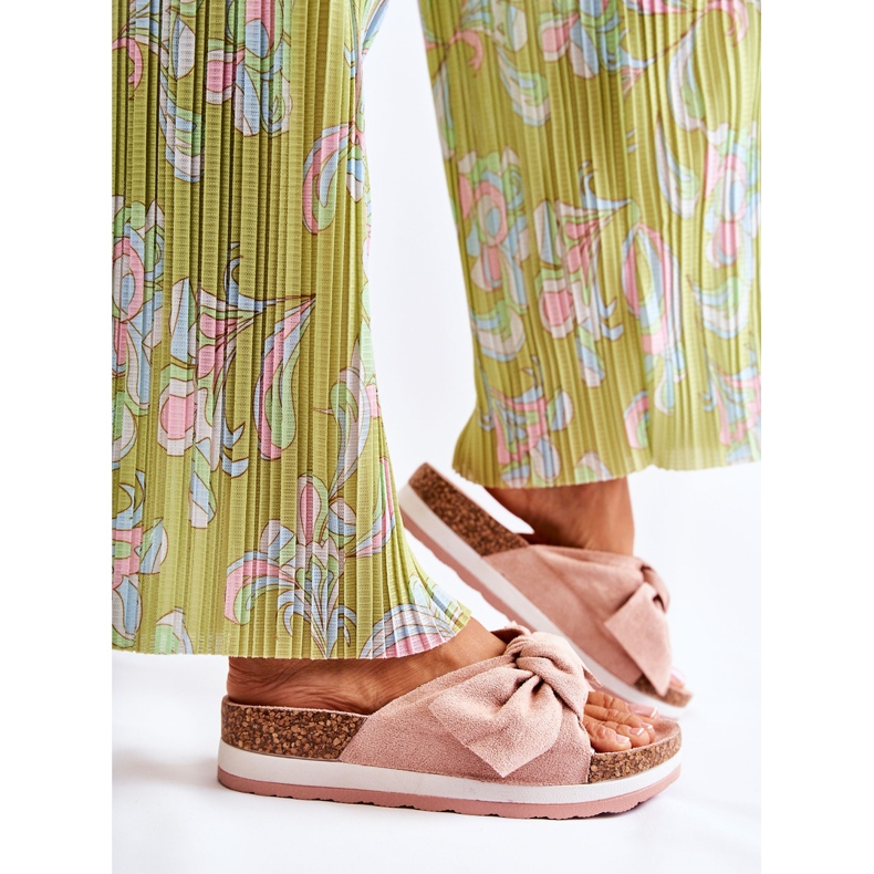 PG1 Tofflor På Den Så Bekväm Rosa Plattformen 2