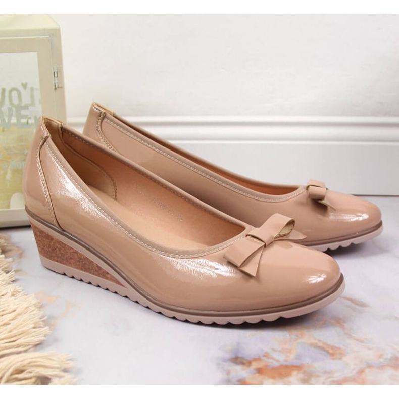 Kilpumpar beigelackerade W Vinceza 2