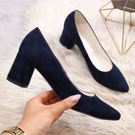 Pumpar på pelaren, marinblå Juma 1