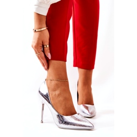 WS1 Silver Tissoria Snake Mönster Pins 1