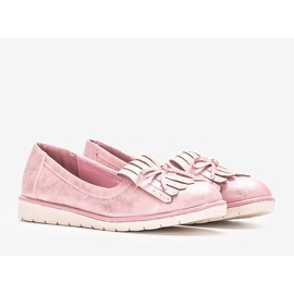 Lauretta rosa loafers 1