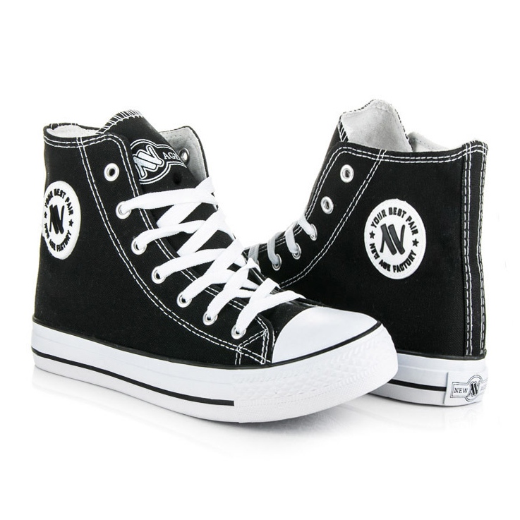 New Age High Sneakers svart 1