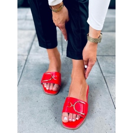 Arizona Röda damsandaler 2