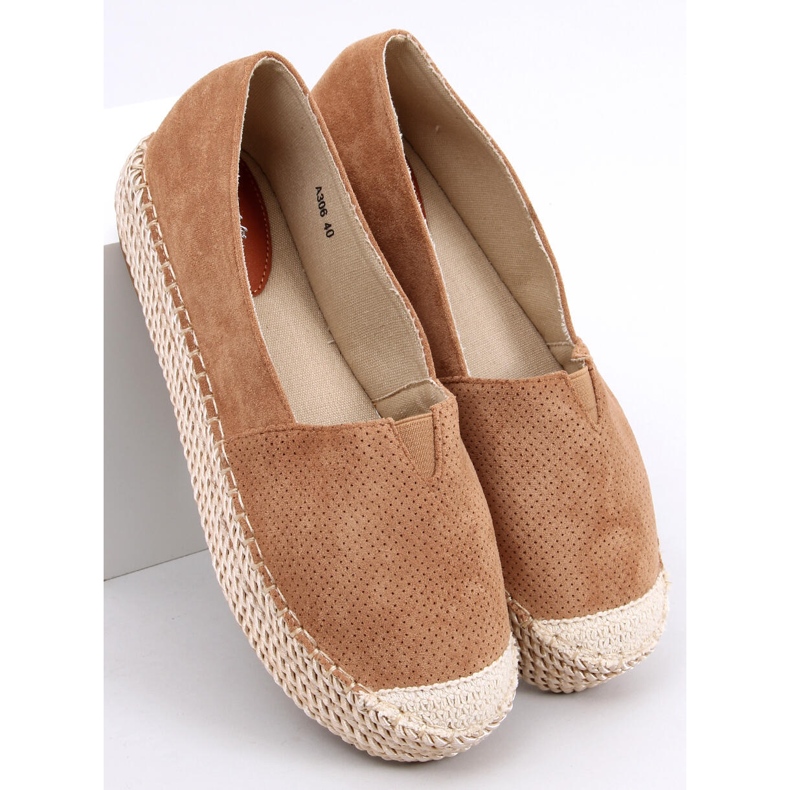 Callie Camel espadrillor för kvinnor brun 1