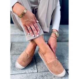 Callie Camel espadrillor för kvinnor brun 2