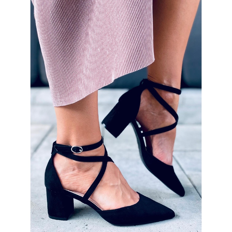 Sandra Svarta höga klackar 2