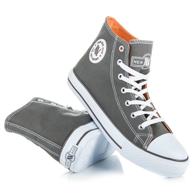 New Age High Sneakers grå 1
