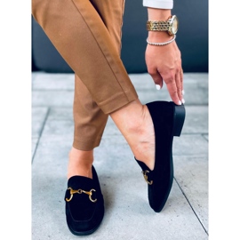 Linda Black dam loafers svart 1