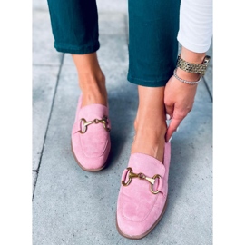 Linda Pink dam loafers rosa 2