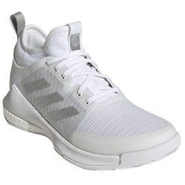 Adidas CrazyFlight Mid W GY9278 volleybollskor vit vit 1