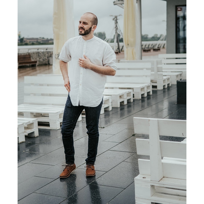 KOMODO Herrskor mockasiner 875 sommar kamel brun 3