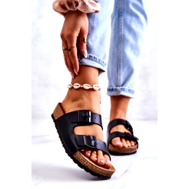 Damtofflor Spännen Inblu NM000028 Svart 1