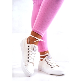 Sneakers för kvinnor Big Star JJ274095 Vita sneakers 1