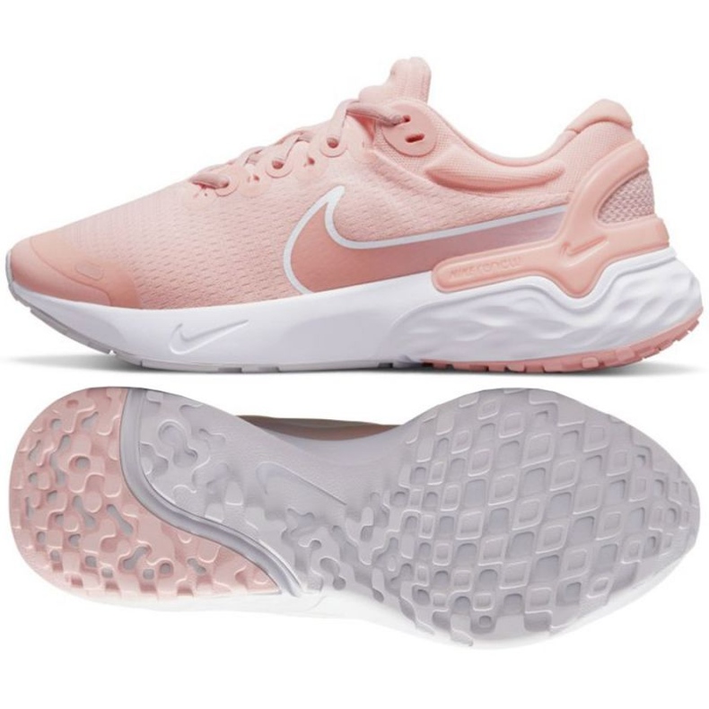 Nike Renew Run 3 W DD9278 602 löparskor rosa 1