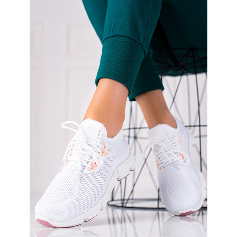 SHELOVET Lätta sportskor vit 1