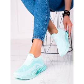 SHELOVET Slip-on sportskor grön 1