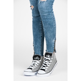 New Age High Sneakers vit svart 2