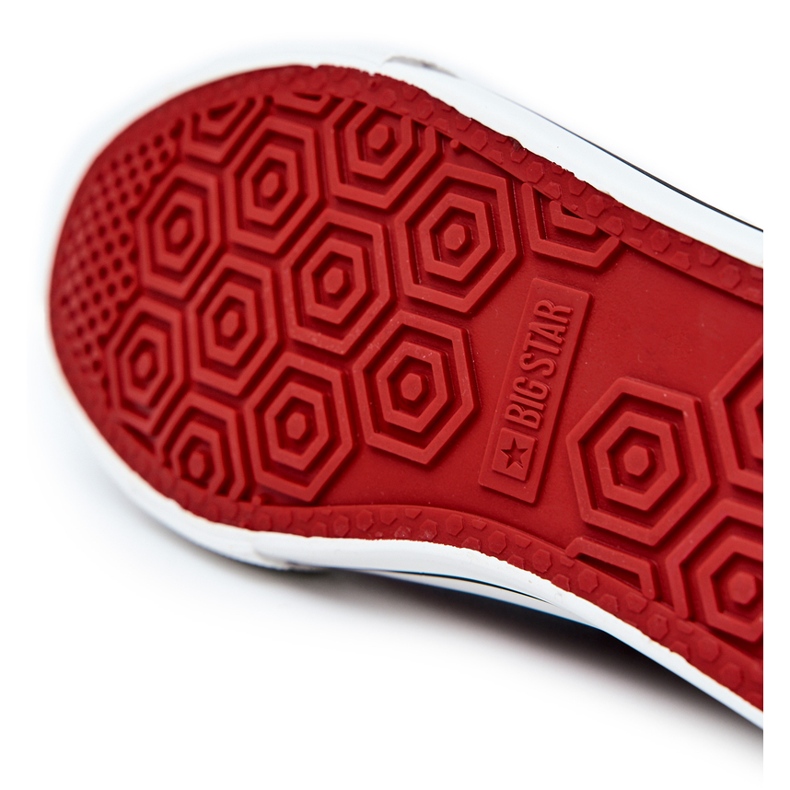 Lädersneakers för män Big Star JJ174069 Vit 3