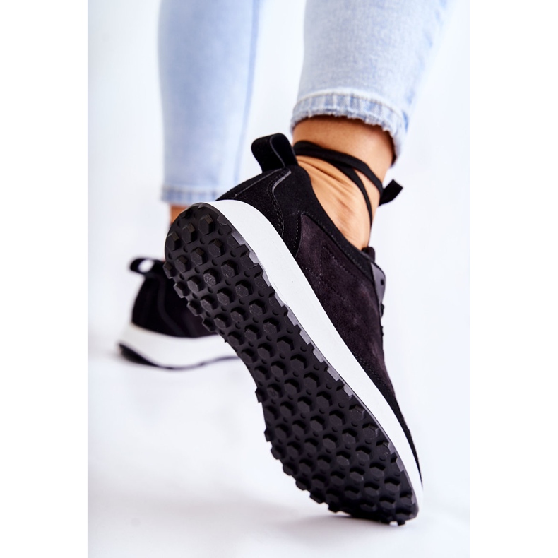 PG1 Svarta Nayla mockasportskor för kvinnor 2