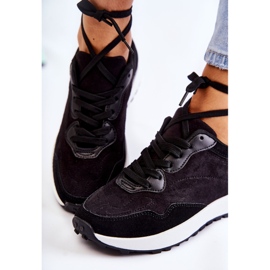 PG1 Svarta Nayla mockasportskor för kvinnor 1