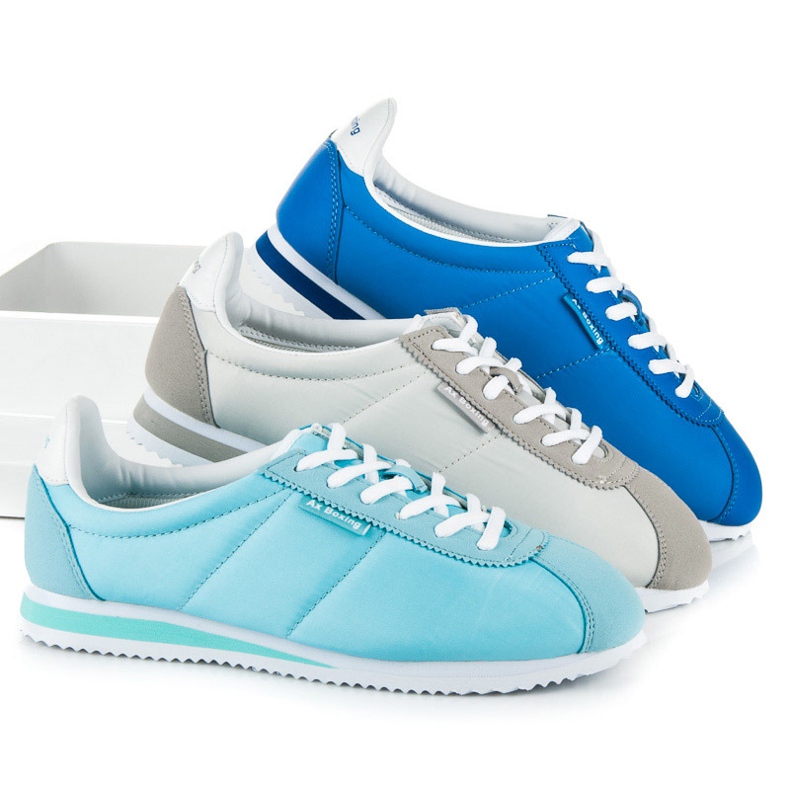 Ax Boxing Knutna sportskor blå 1