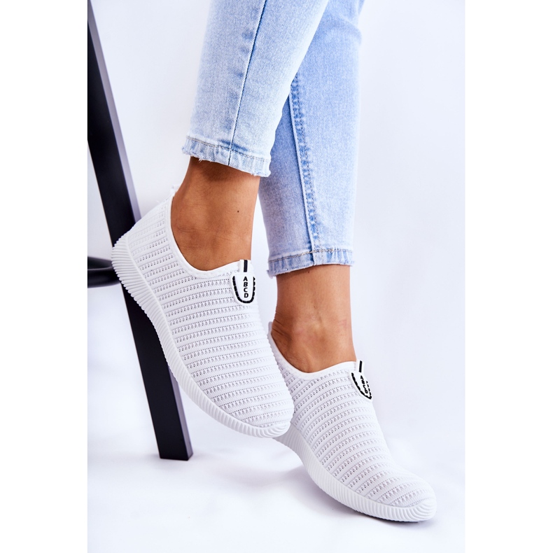 PG1 Damsportskor Slip-On White Charlien vit 2