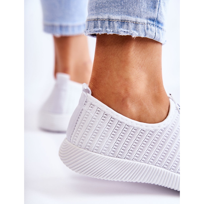 PG1 Damsportskor Slip-On White Charlien vit 1