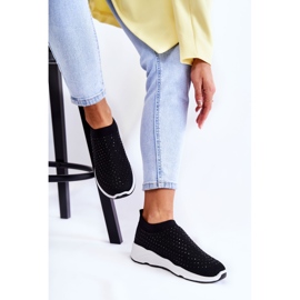 PG1 Sportskor för kvinnor med zirkoner Svart Calsey 1