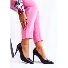 Sergio Leone Klassiska magiskt svarta läderstiletter 1