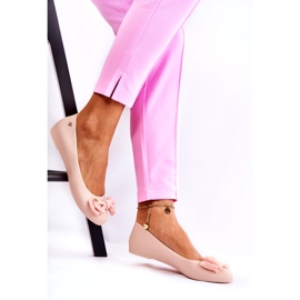 PH1 Gummiballerinarosett för kvinnor Naken Fergie beige 2