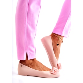 PH1 Gummiballerinarosett för kvinnor Naken Fergie beige 4