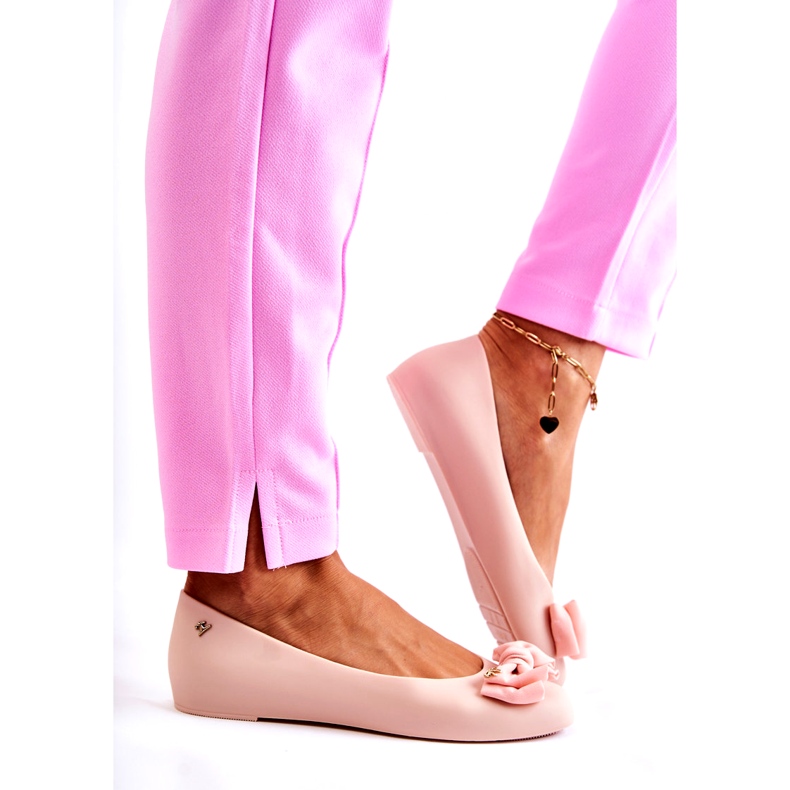 PH1 Gummiballerinarosett för kvinnor Naken Fergie beige 4