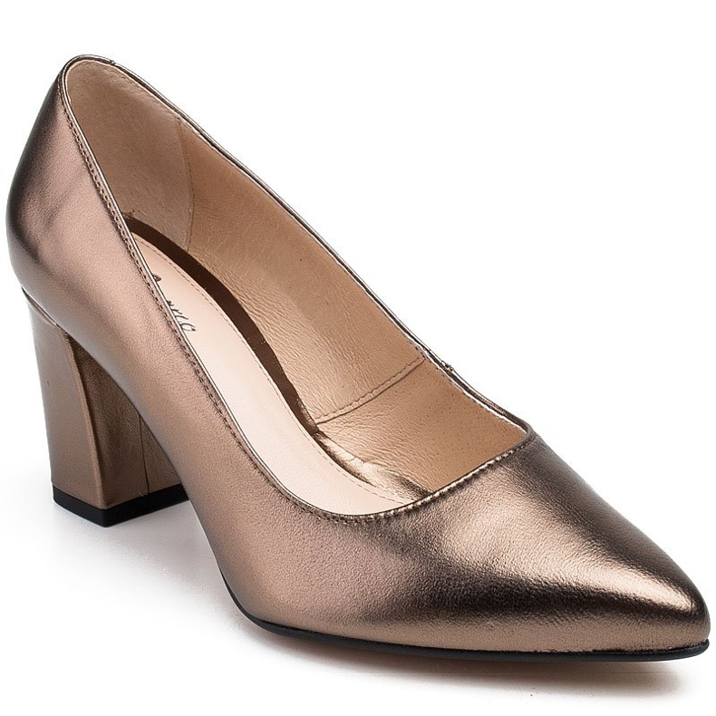 1066P Marco Shoes metallic brun 1