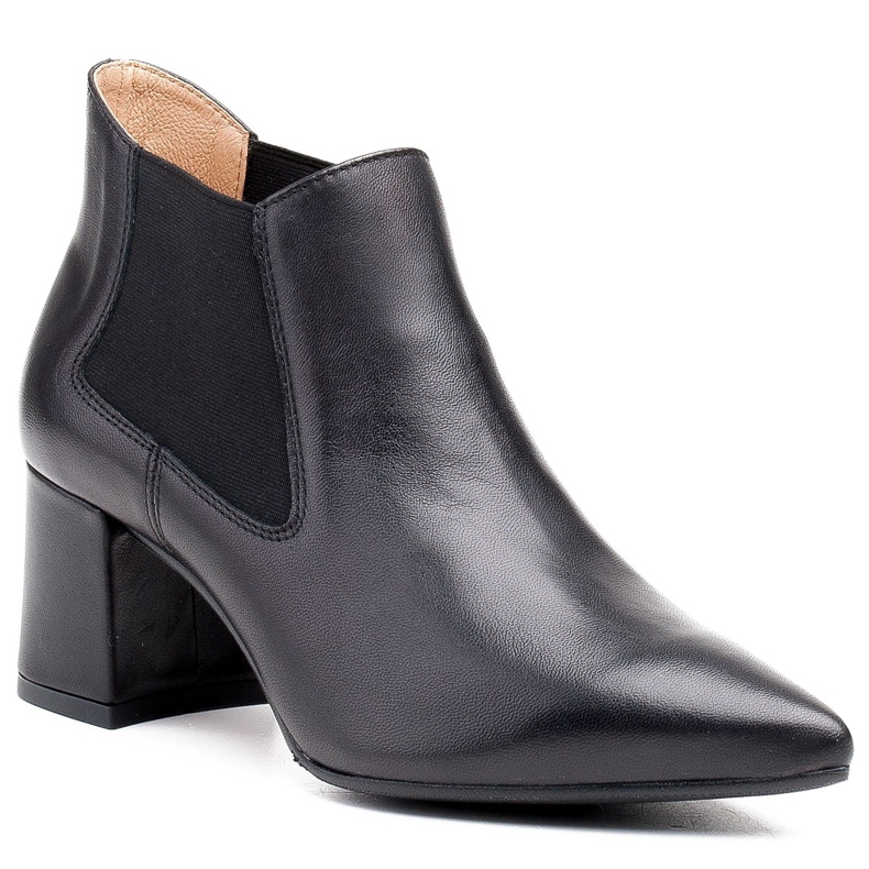 Marco Shoes Tunna och låga stövlar 1325B med gummi svart 1