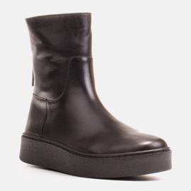 Marco Shoes Isolerade sportstövletter med fållad undersida svart 1