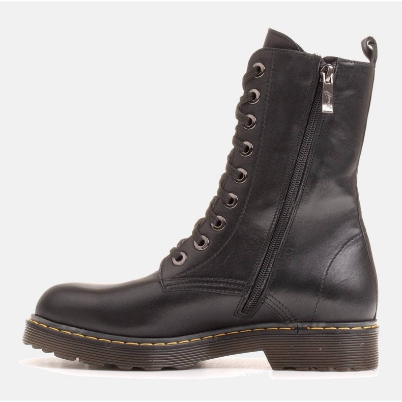 Marco Shoes Höga stövlar, stövlar bundna på en genomskinlig sula svart 2