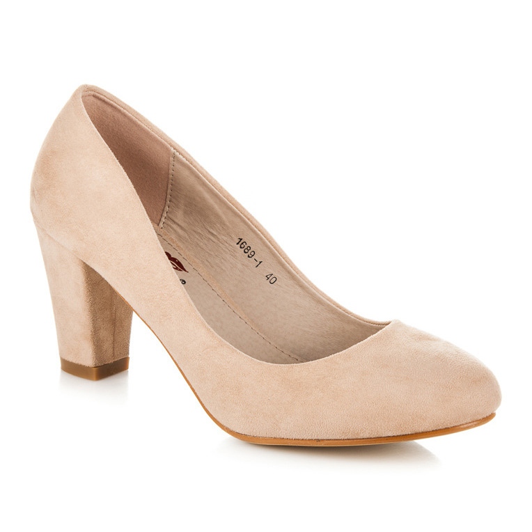 Yes Mile Mocka pumpar på en pelare brun 2