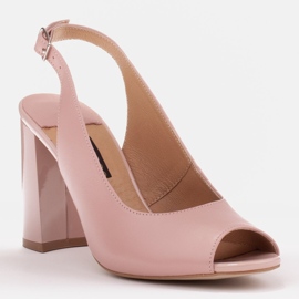 Marco Shoes Damskor med höga klackar rosa 1