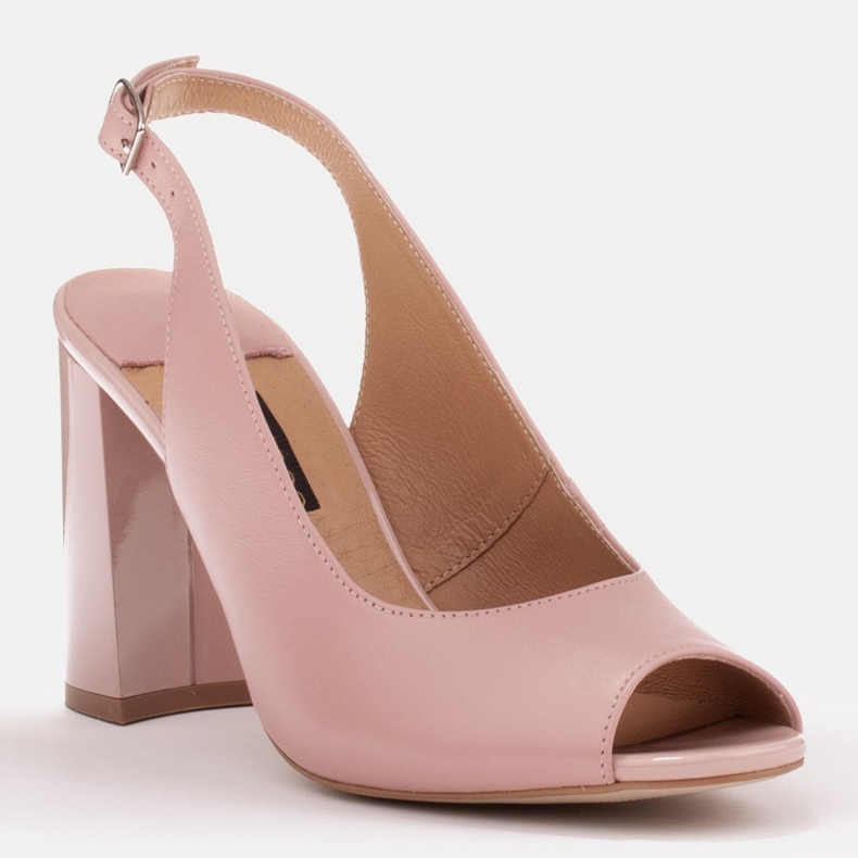 Marco Shoes Damskor med höga klackar rosa 1