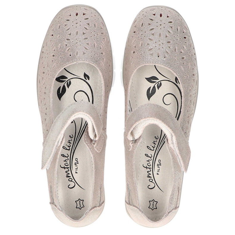 Filippo DP640 / 20 Si Silver skor silver- 7