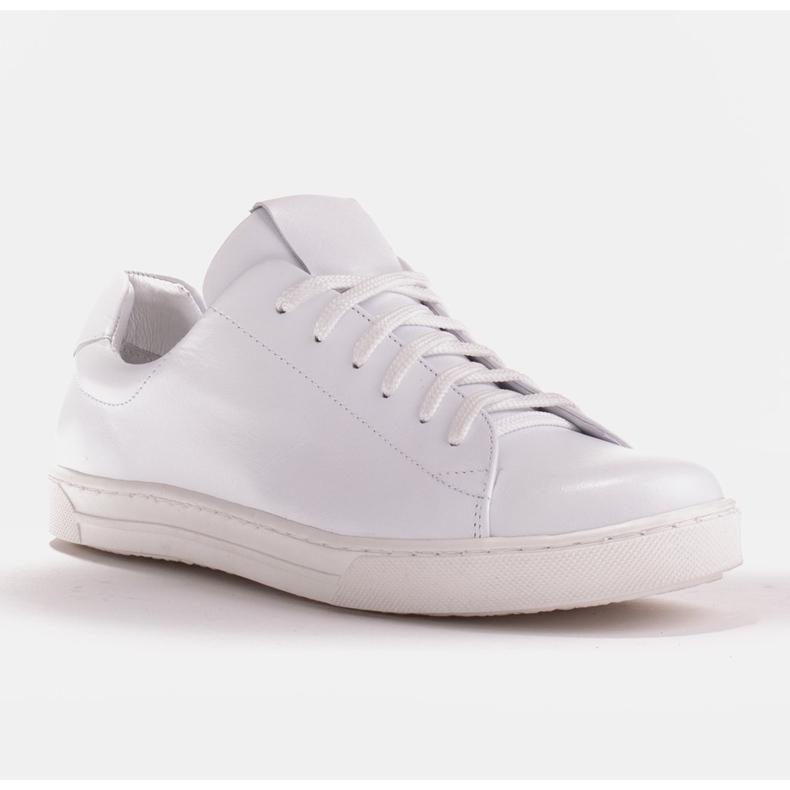 Marco Shoes Sportskor från vitkornigt läder 1