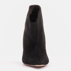 Marco Shoes Lädernålar med förlängd framsida svart 1