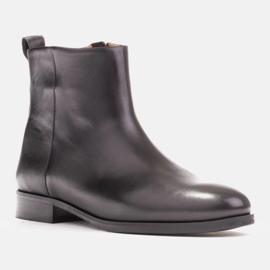 Marco Shoes Klassiska lågklackade stövlar svart 2